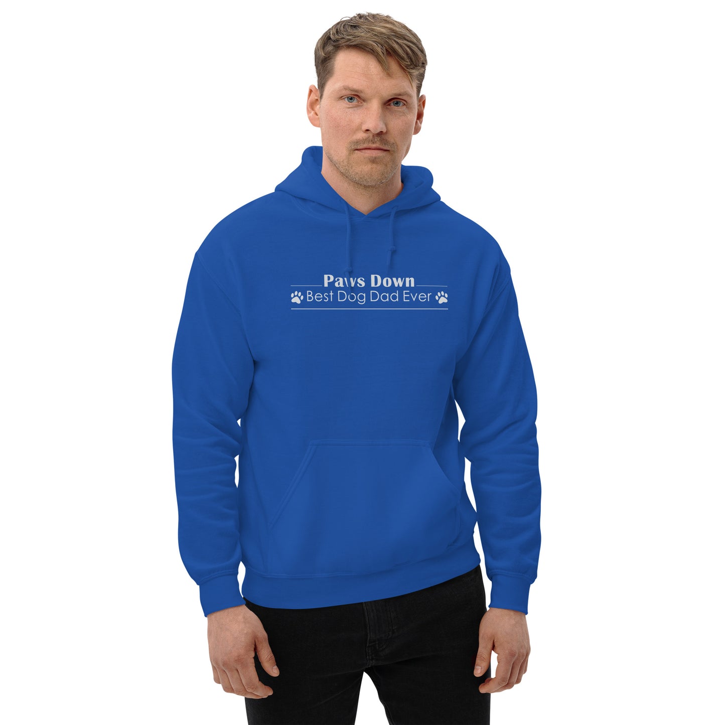 Paws Down Best Dog Dad Ever Hoodie