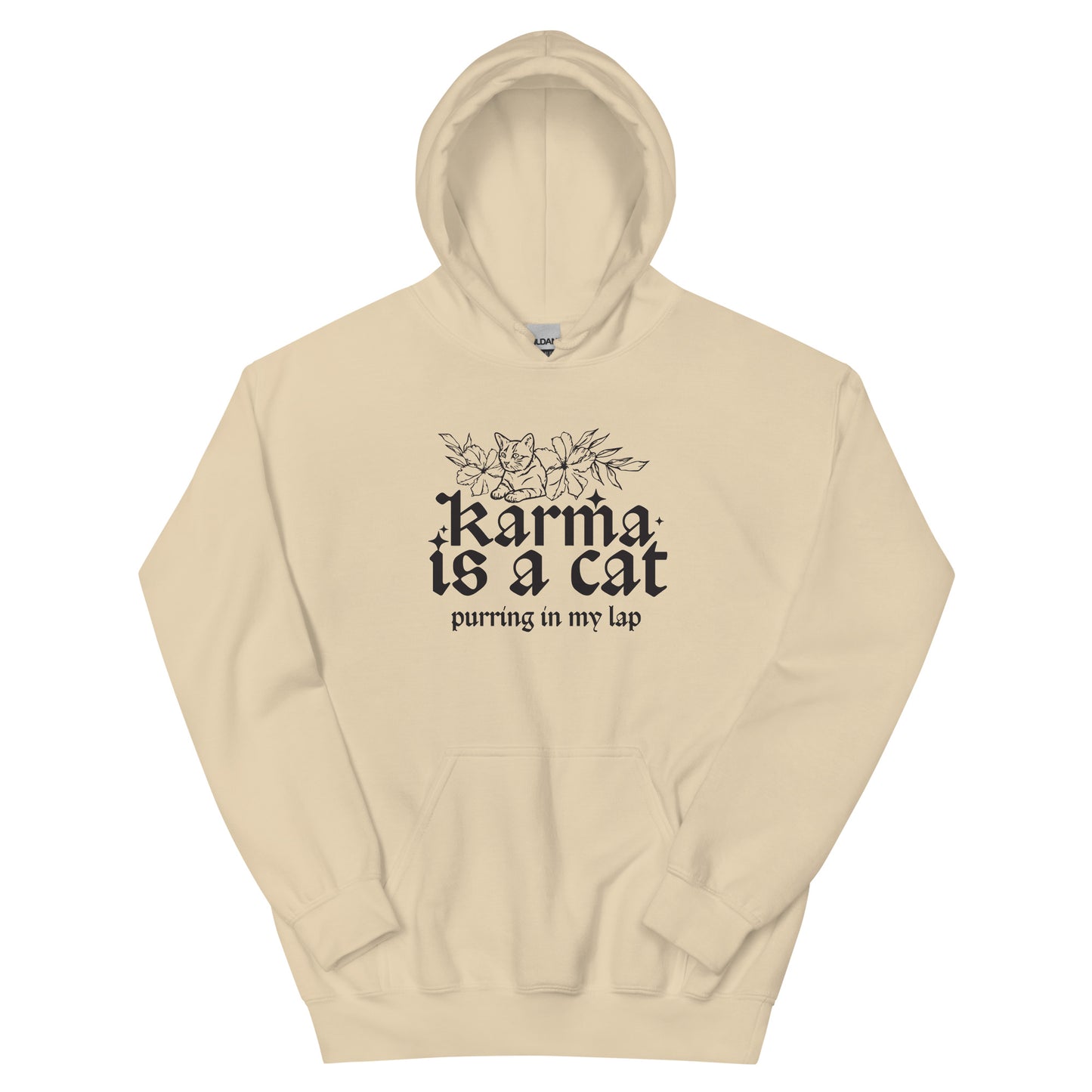 Karma is a Cat Hoodie