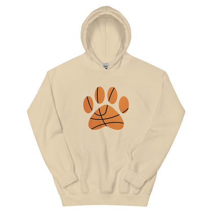 Basketball Paw Print Hoodie