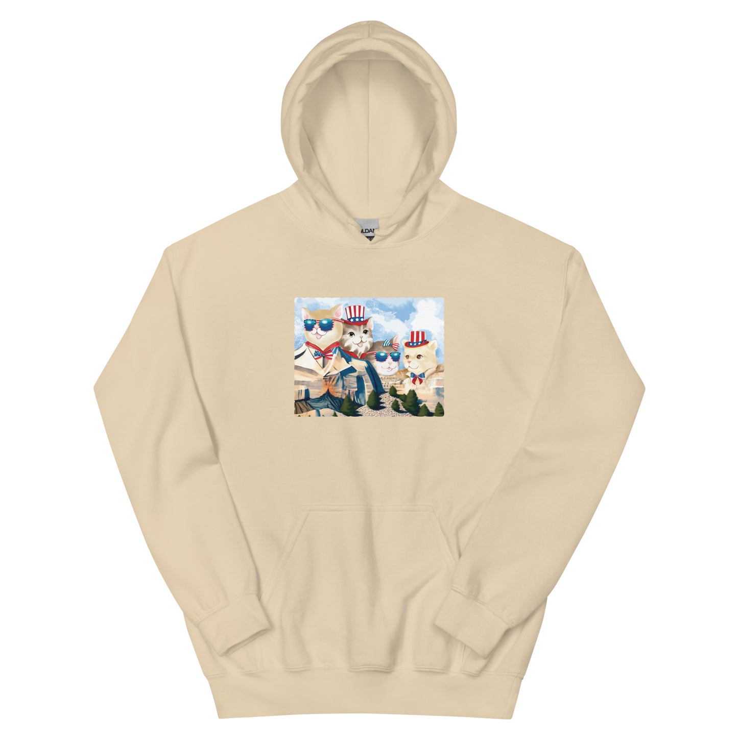 Cat Rushmore Hoodie