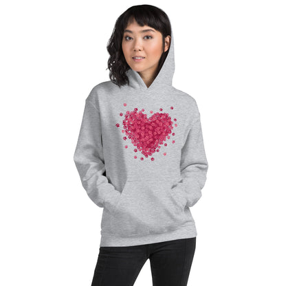 Bursting with Paw Love Hoodie