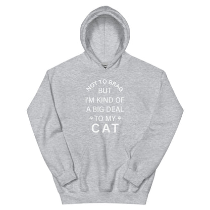 Not To Brag Cat Hoodie