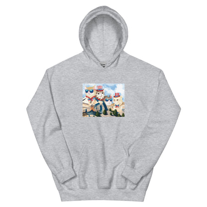 Cat Rushmore Hoodie