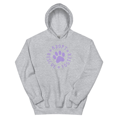 Adopt, Rescue, Foster Hoodie