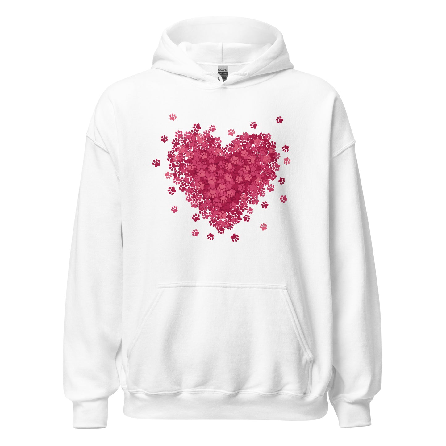 Bursting with Paw Love Hoodie