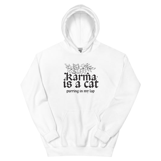 Karma is a Cat Hoodie