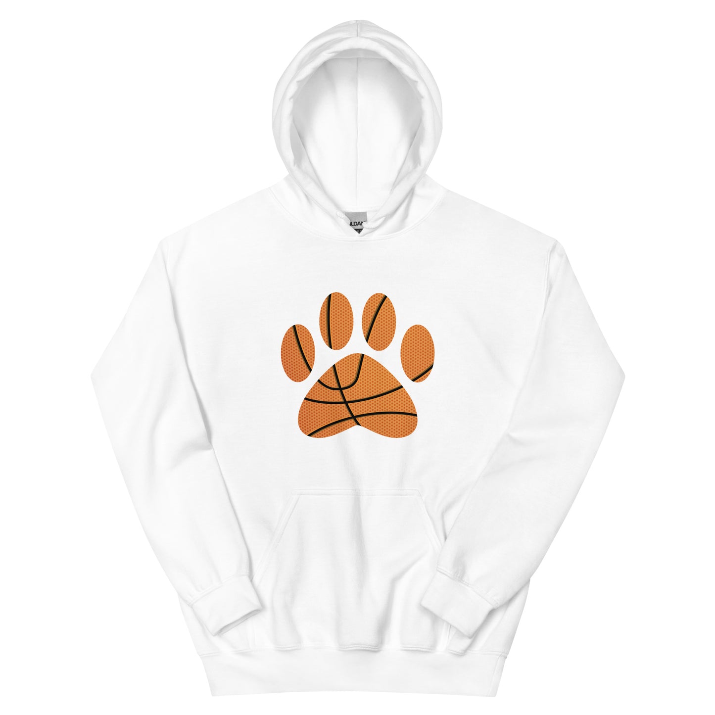 Basketball Paw Print Hoodie