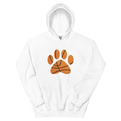 Basketball Paw Print Hoodie