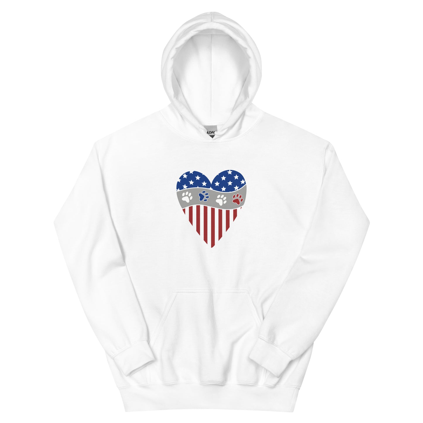 Patriotic Heart Hoodie