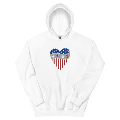 Patriotic Heart Hoodie