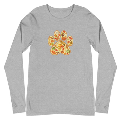 Paw Print of Autumn Long Sleeve Tee