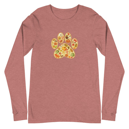 Paw Print of Autumn Long Sleeve Tee