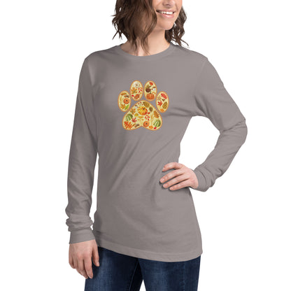 Paw Print of Autumn Long Sleeve Tee