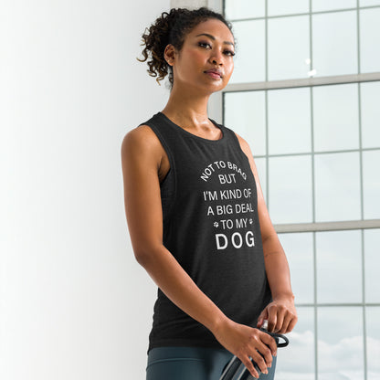 Not To Brag Dog Ladies’ Athletic Tank