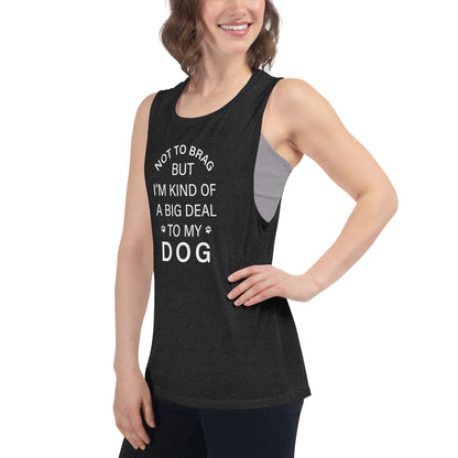 Not To Brag Dog Ladies’ Athletic Tank