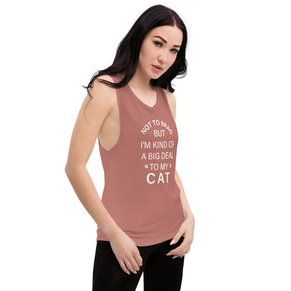 Not To Brag Cat Ladies’ Athletic Tank