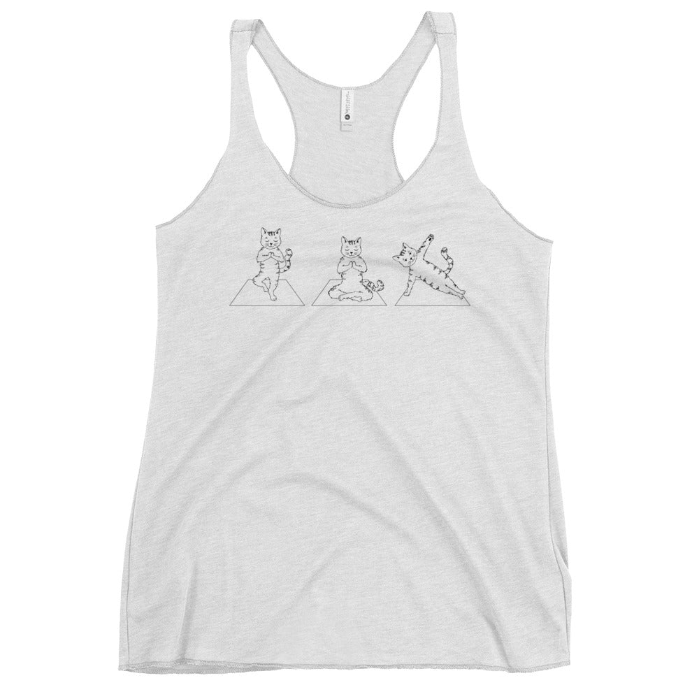 Cat Yoga Pose Tank Top