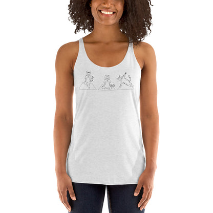 Cat Yoga Pose Tank Top