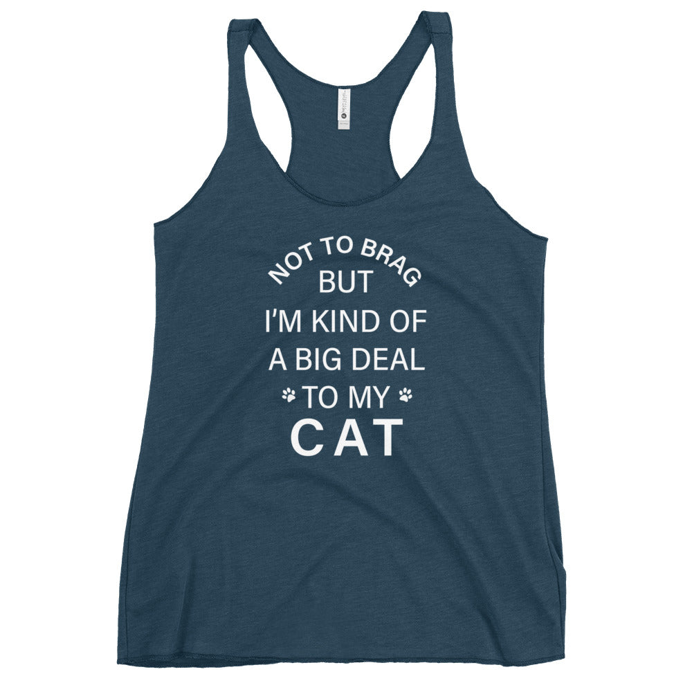 Not To Brag Cat Tank