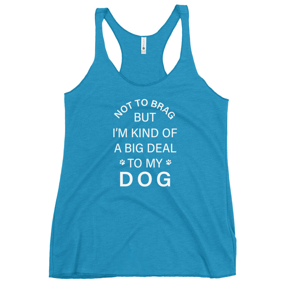 Not To Brag Dog Tank