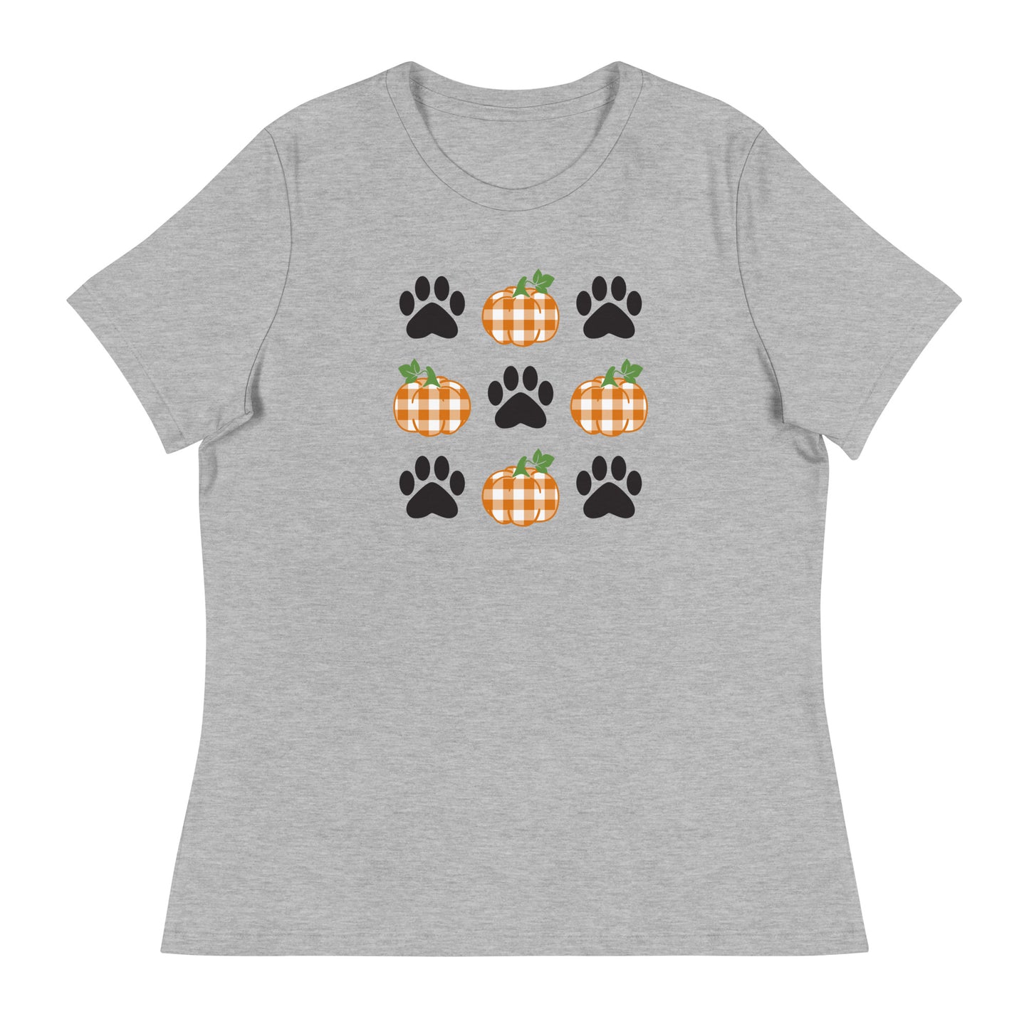 Pumpkins & Paws Women's Relaxed T-Shirt