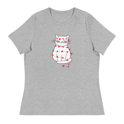 Wrapped in Love Kitty Women's Relaxed T-Shirt