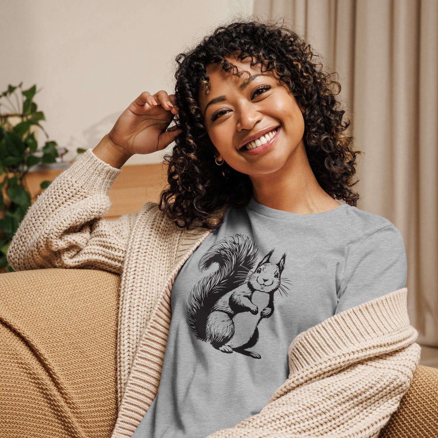 Sweet Squirrel Women's Relaxed T-Shirt