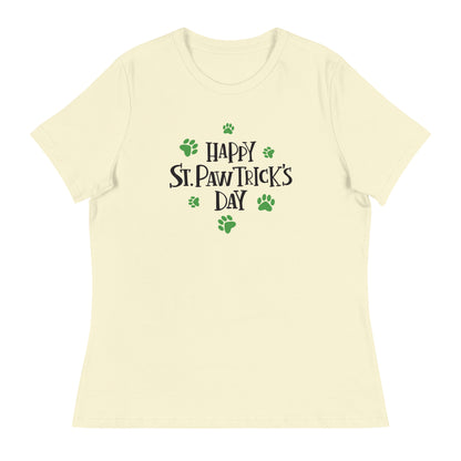 Happy St. Pawtricks Day Women's Relaxed T-Shirt