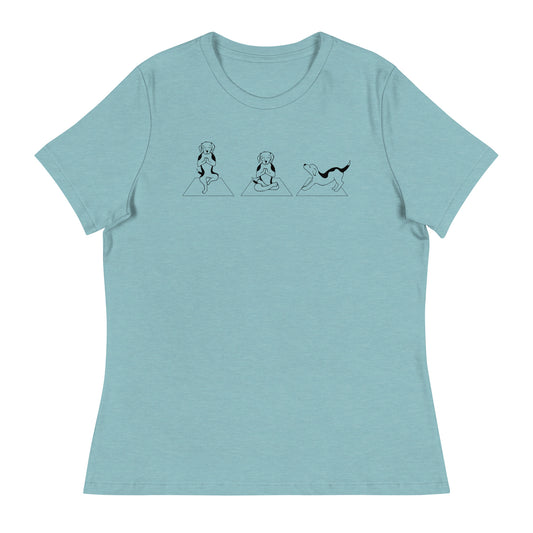 Dog Yoga Pose Relaxed T-Shirt