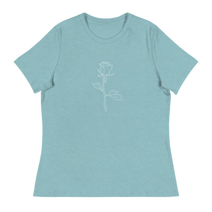 Rose Women's Relaxed T-Shirt