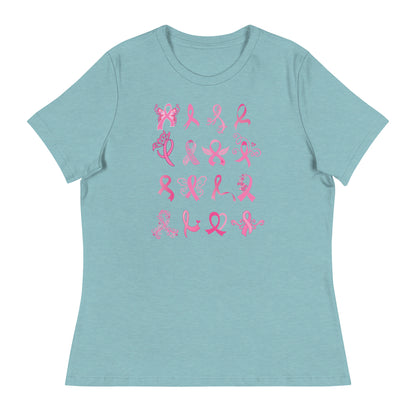 Rows of Ribbons Women's Relaxed T-Shirt