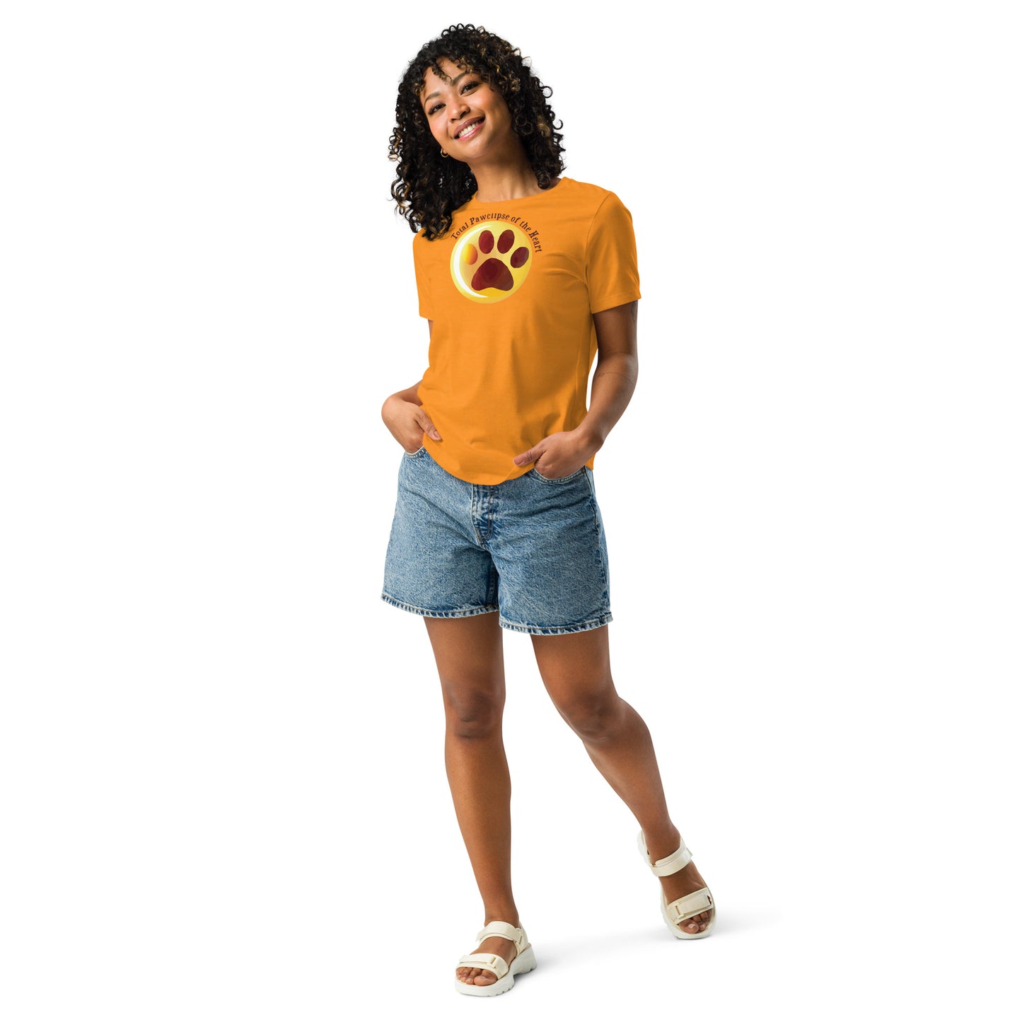 Total Pawclipse Of The Heart Women's Relaxed T-Shirt