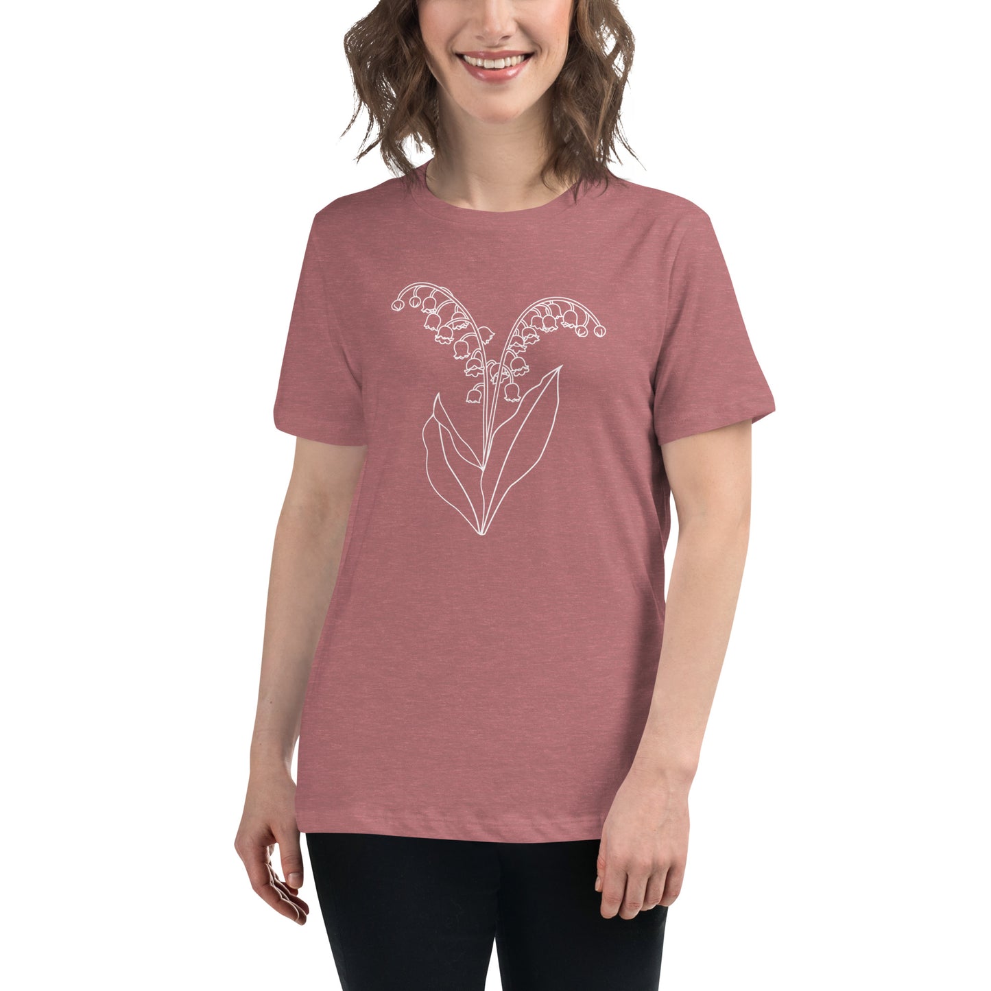 Lily of the Valley Women's Relaxed T-Shirt