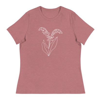 Lily of the Valley Women's Relaxed T-Shirt