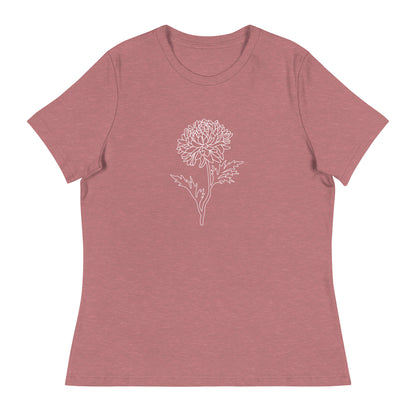 Chrysanthemum Women's Relaxed T-Shirt