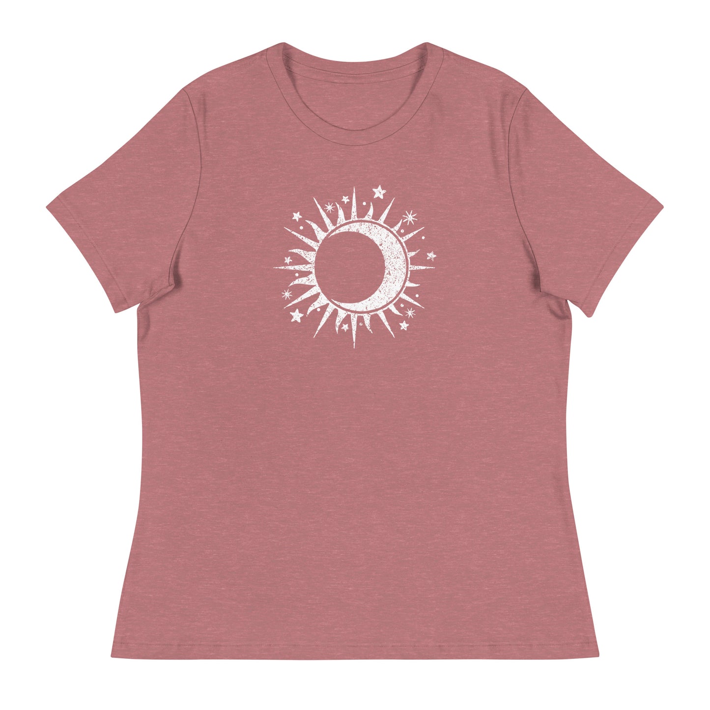 Celestial Sun & Moon Women's Relaxed T-Shirt