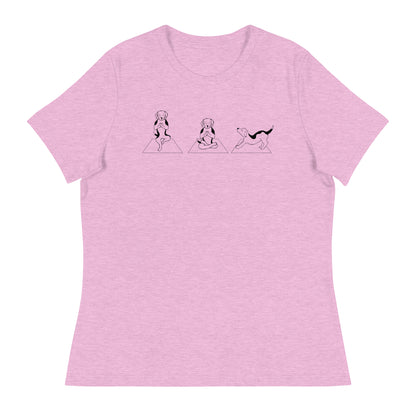 Dog Yoga Pose Relaxed T-Shirt