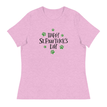 Happy St. Pawtricks Day Women's Relaxed T-Shirt