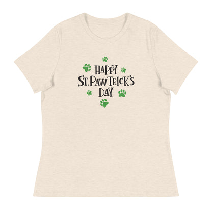 Happy St. Pawtricks Day Women's Relaxed T-Shirt