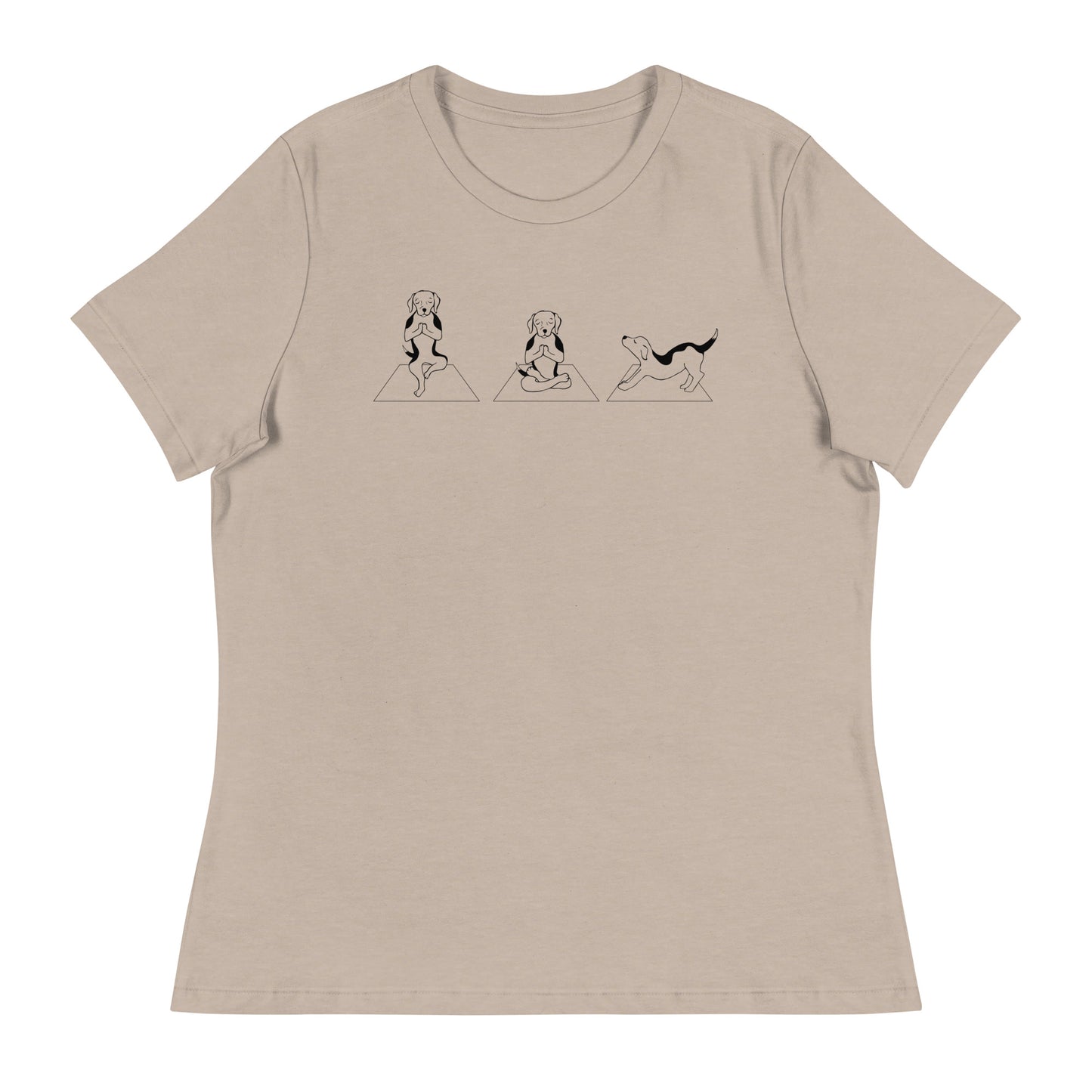 Dog Yoga Pose Relaxed T-Shirt