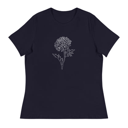 Chrysanthemum Women's Relaxed T-Shirt