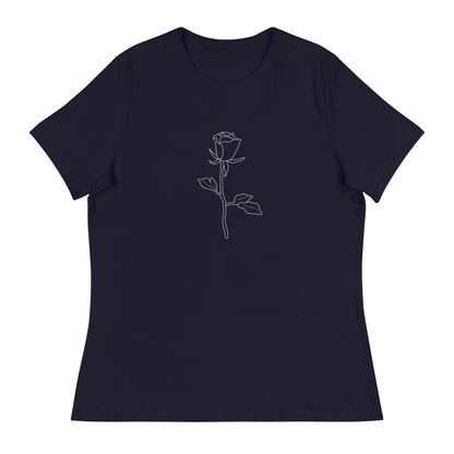 Rose Women's Relaxed T-Shirt