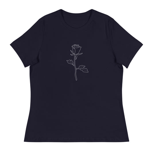 Rose Women's Relaxed T-Shirt