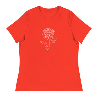 Chrysanthemum Women's Relaxed T-Shirt