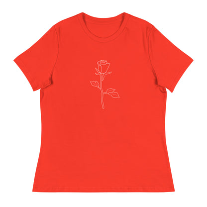 Rose Women's Relaxed T-Shirt