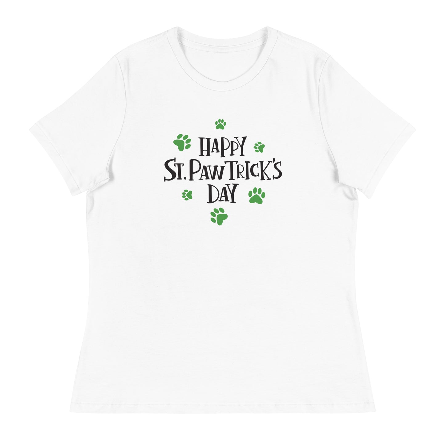 Happy St. Pawtricks Day Women's Relaxed T-Shirt