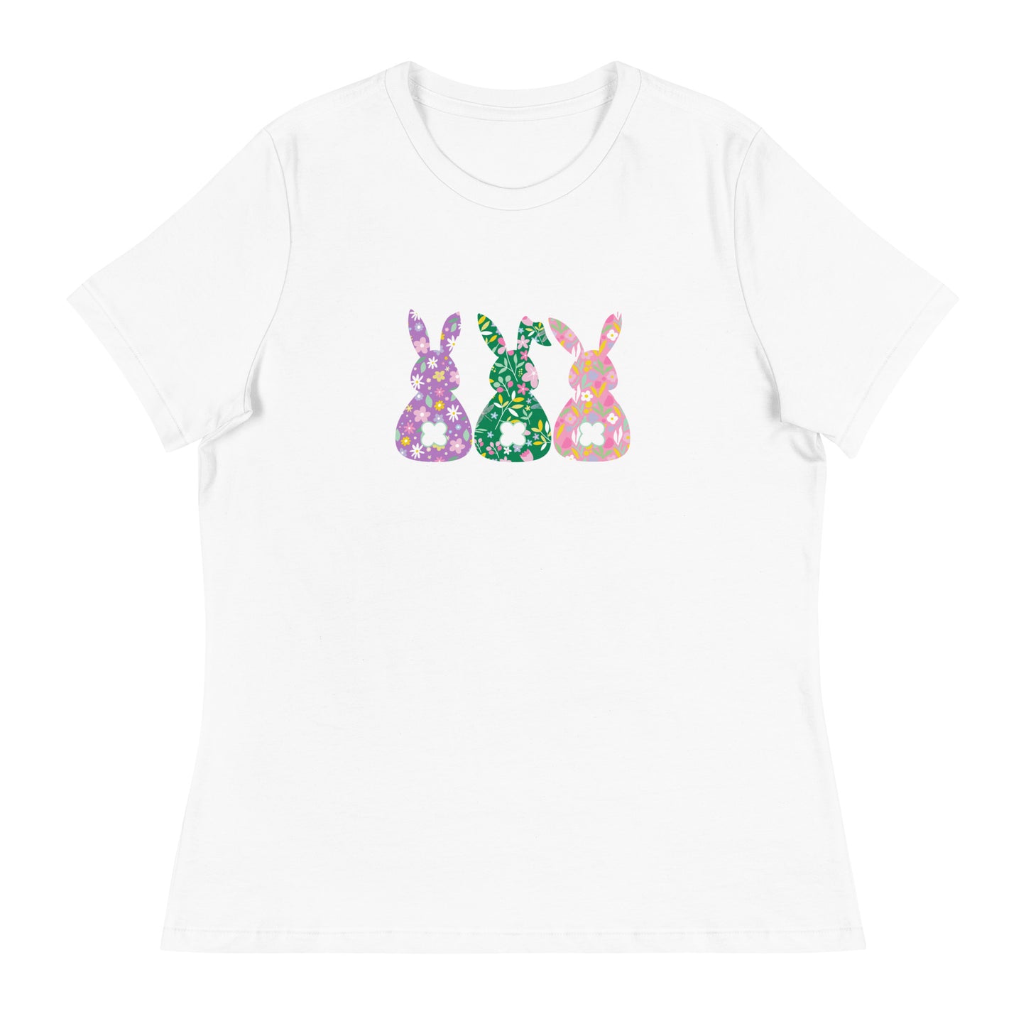 Whimsical Bunnies Women's Relaxed T-Shirt