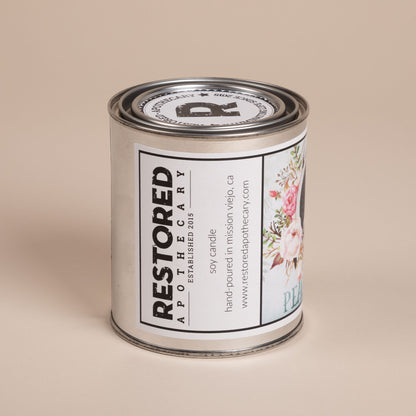 Recycled Tin Soy Candle