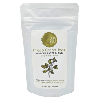 Maca Cocoa Jade Matcha Latte Blend Tea