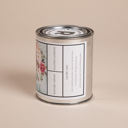 Recycled Tin Soy Candle